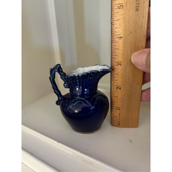 Vintage Dresden German Mini Pitcher - Picture 4 of 5